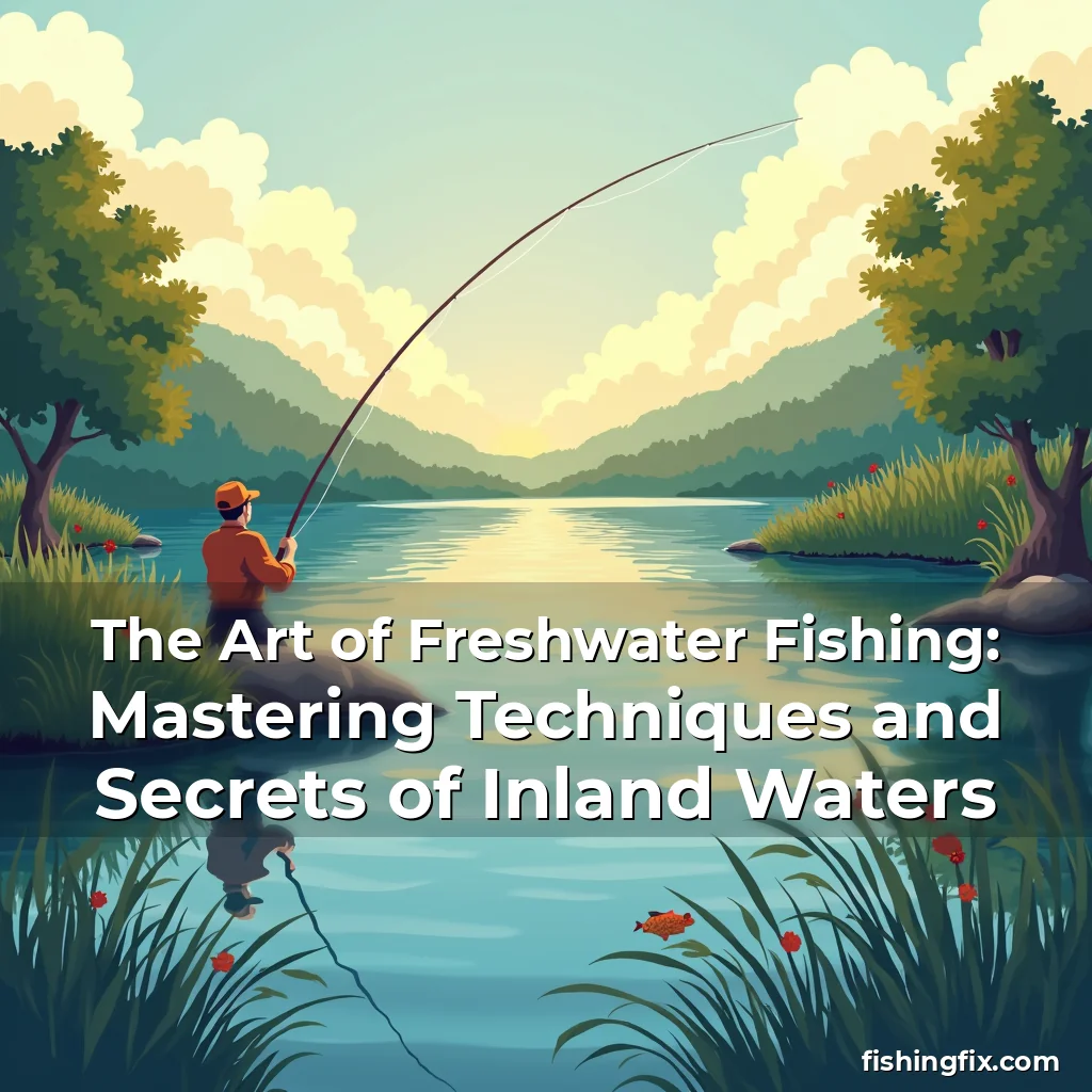 Read more about the article The Art of Freshwater Fishing: Mastering Techniques and Secrets of Inland Waters